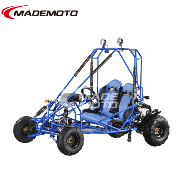 Double Seats Go-Kart for kids 110cc, three speed with reverse